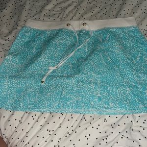 Lilly Pulitzer linen skirt